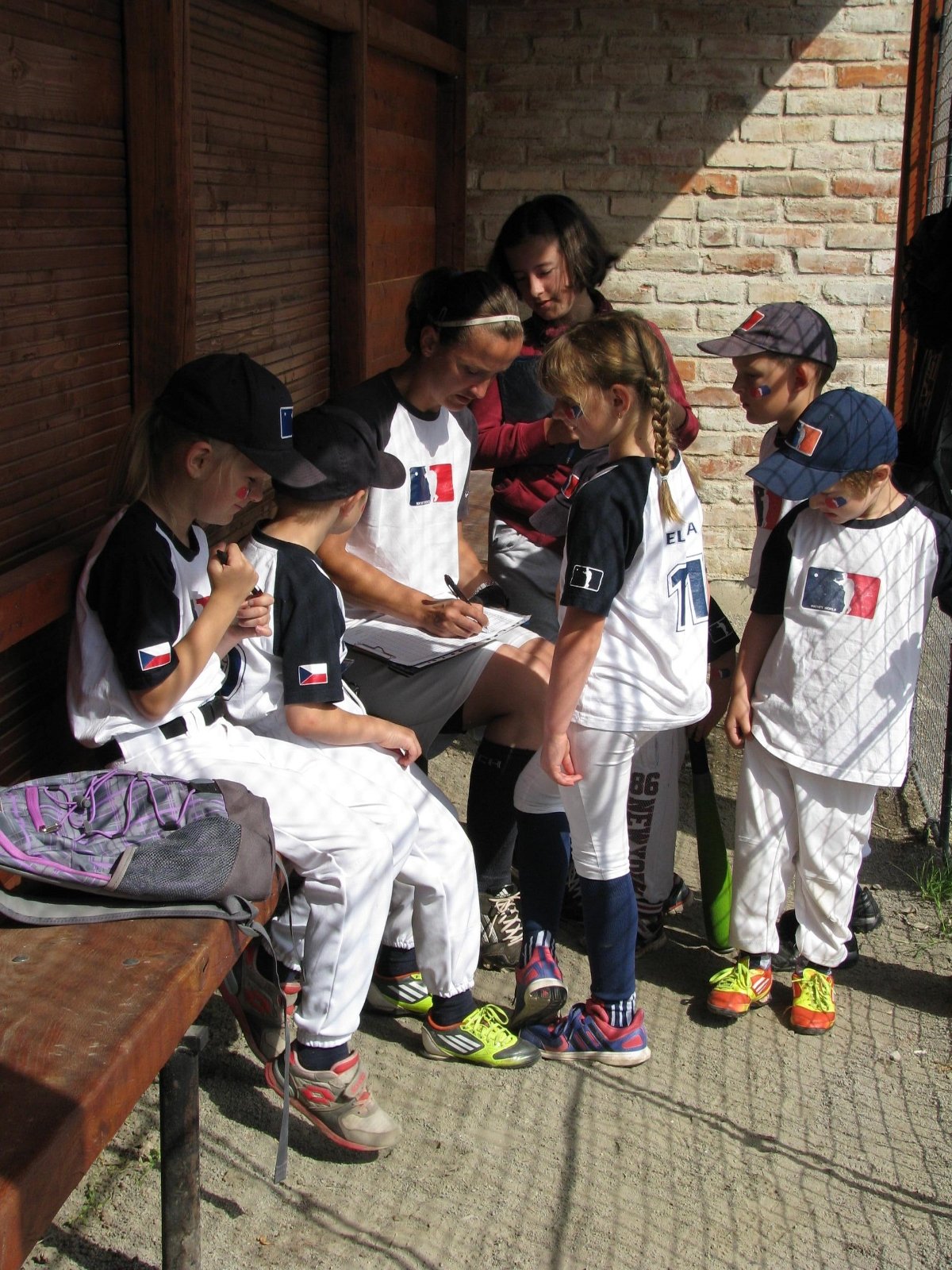 EBL U7 | V dugoutu | fototo Blanka