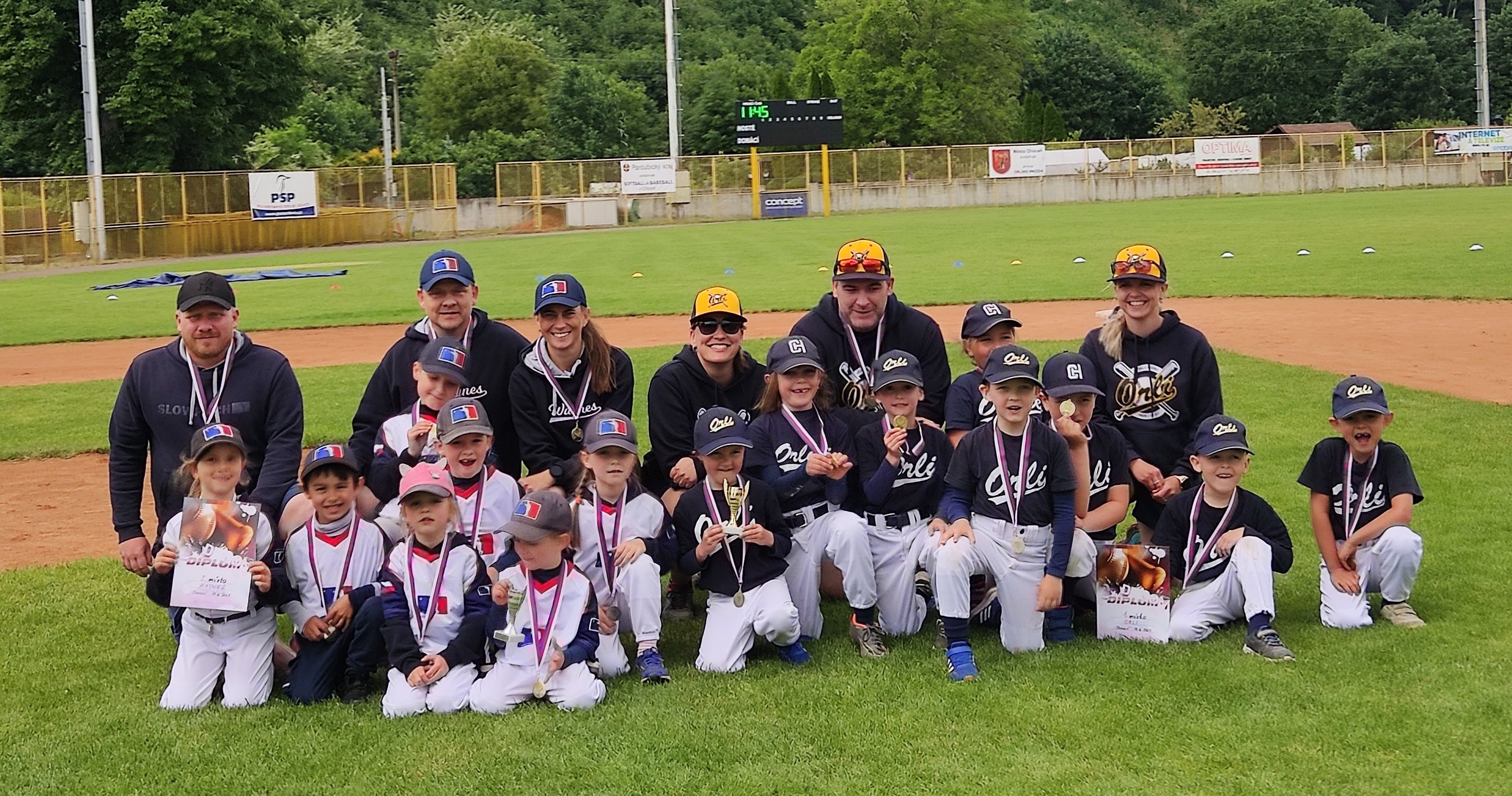 EBL U7 2021 | Orli - Waynes | foto L. Nováková