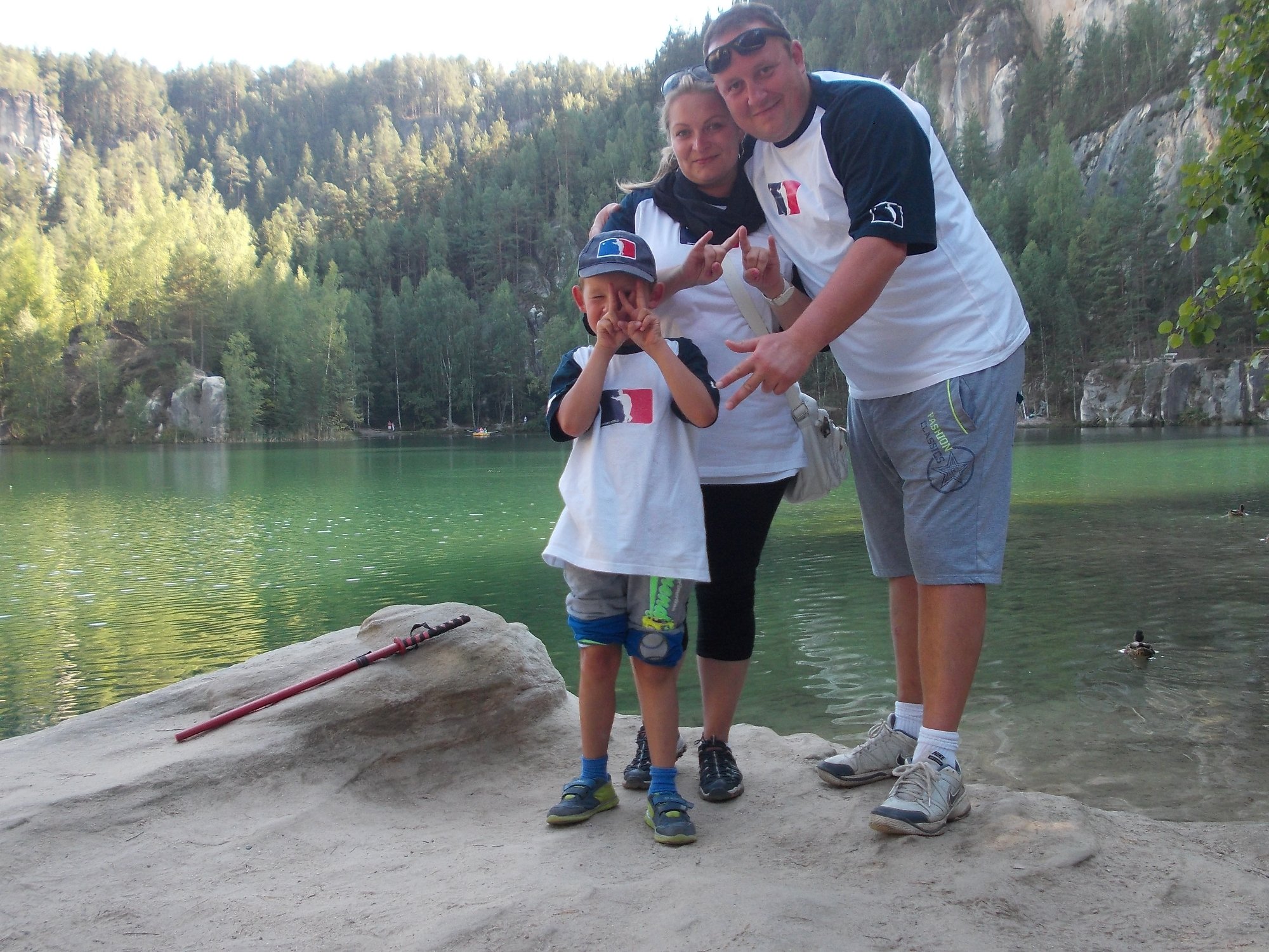 U Pískovce na začátku Adršpašských skal