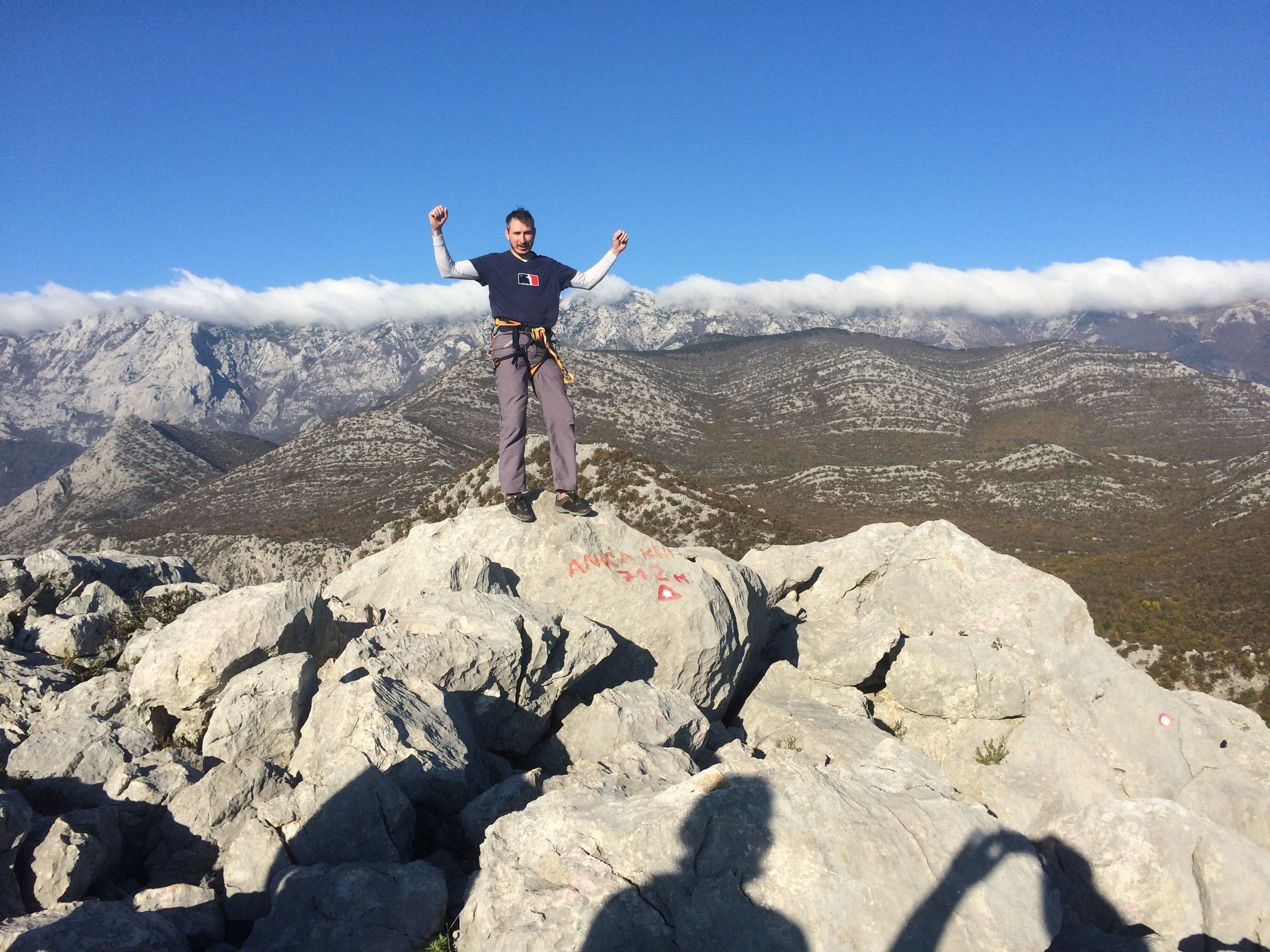 JPC kouká sem | Chorvatsko 2015 | Paklenica, Anica Kuk, 30.10.2015