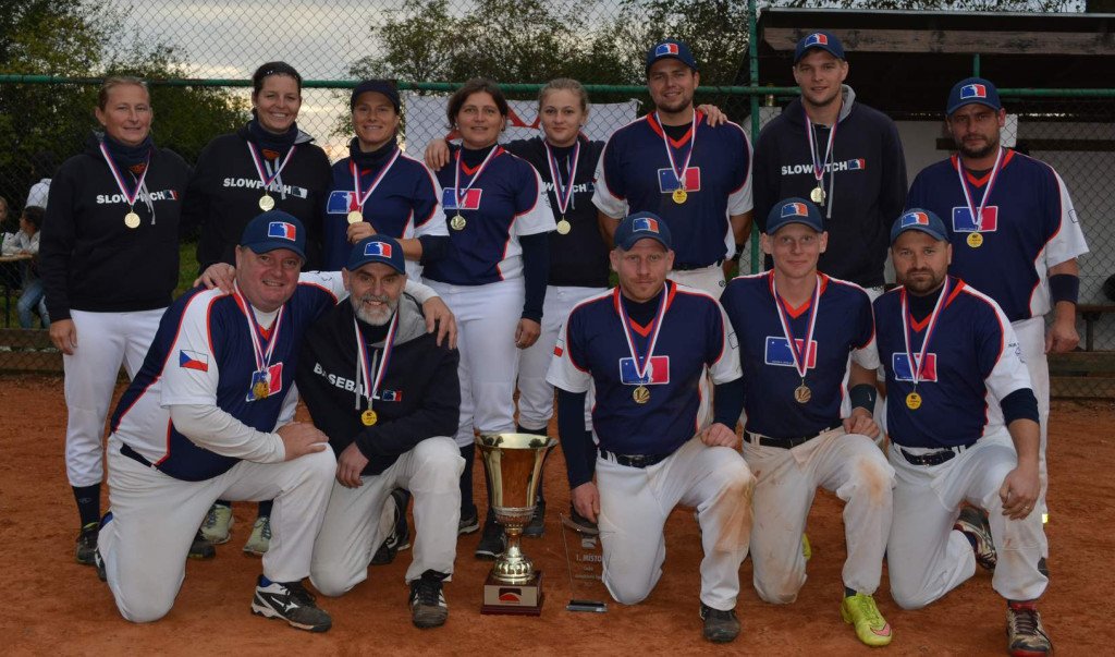 Mistři České slowpitchové ligy 2017 | foto J. Malý