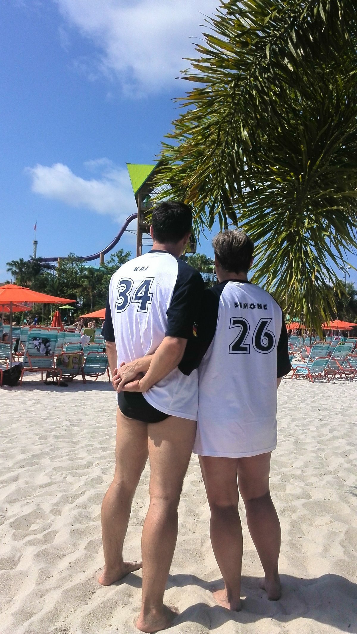 Simone und Kai, Aquatica, Orlando, USA