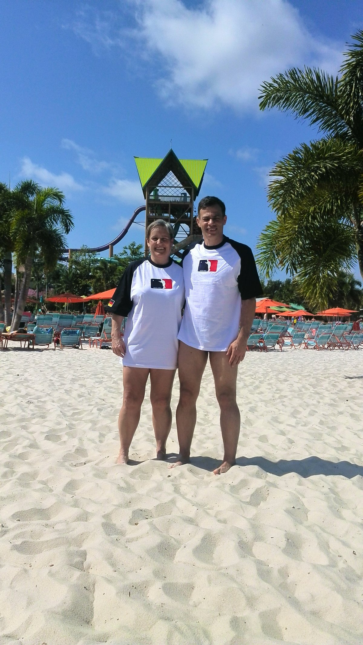 Simone und Kai, Aquatica, Orlando, USA