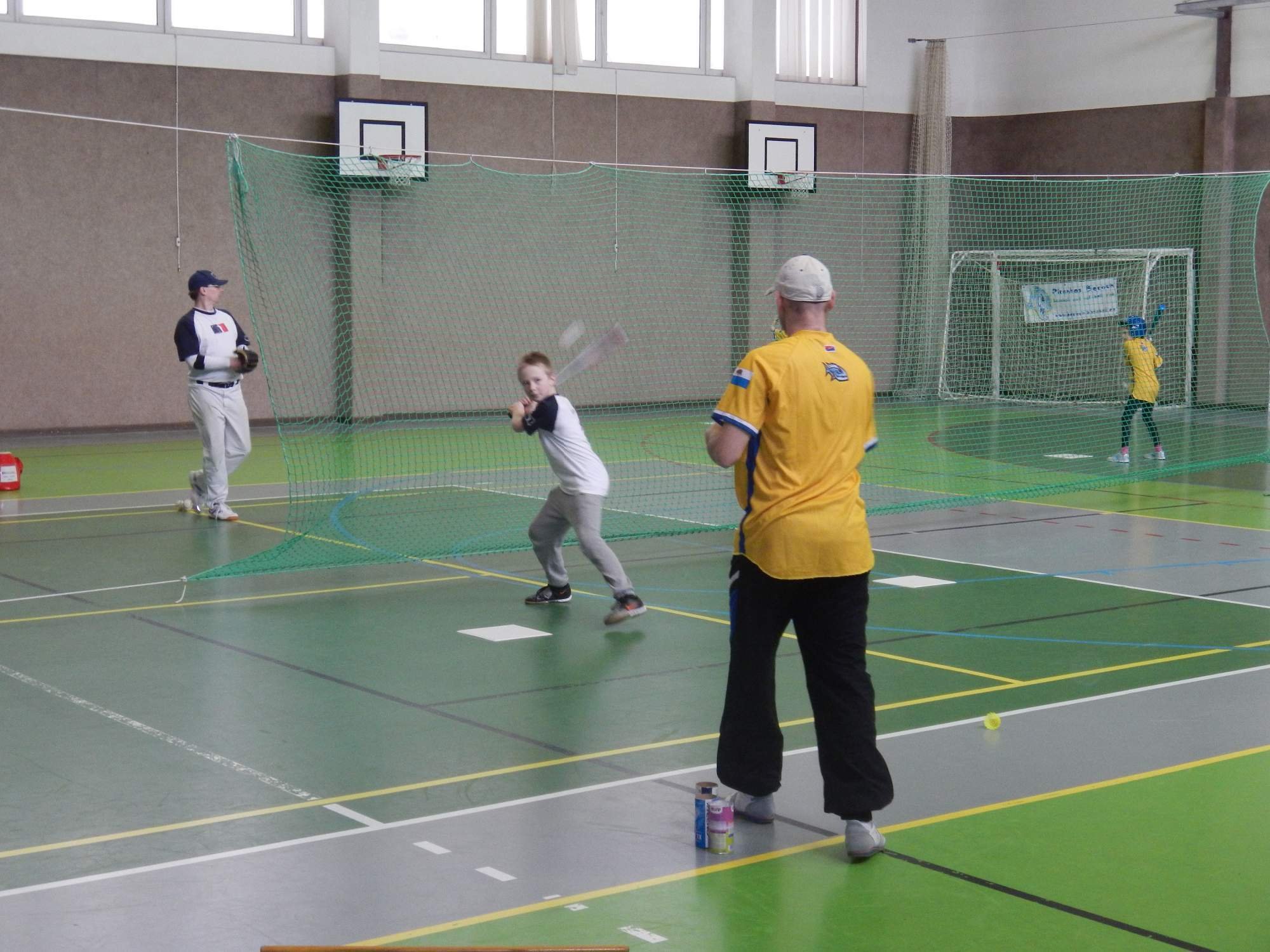 Soustředění Polička 2016 | pálkařský trénink