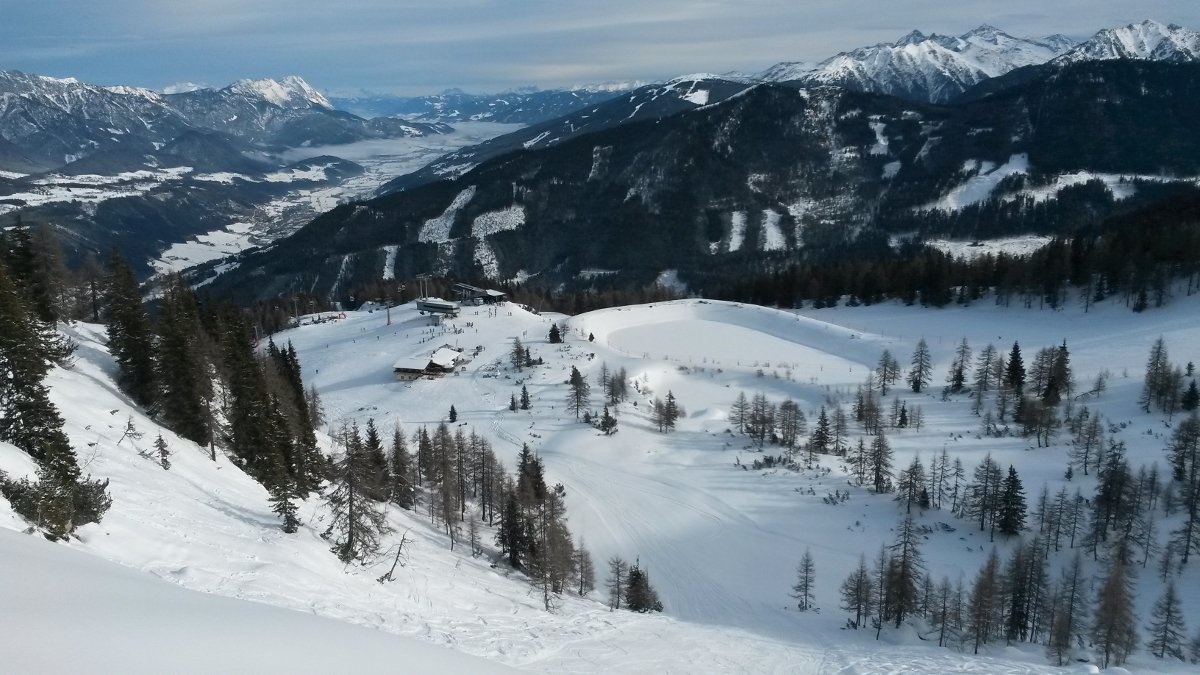 Krajinka v zimním hávu | Zauchensee, Rakousko | foto Honza Filip